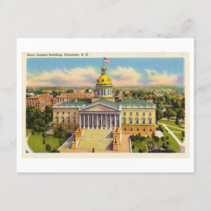  hoofdstad, Columbia, South Carolina Briefkaart