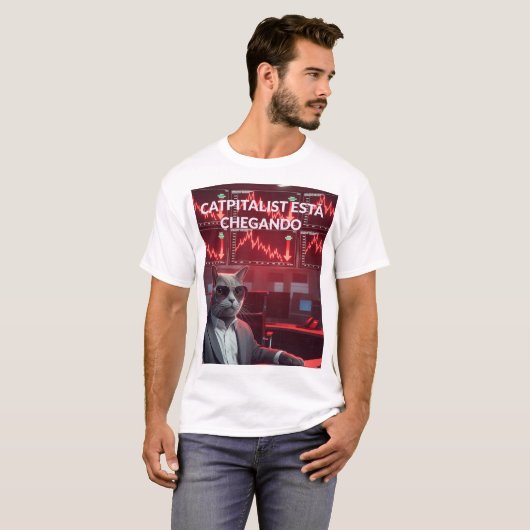 Hoofdstad: Comédia do Crash do Mercado T-shirt (Voorkant volledig)