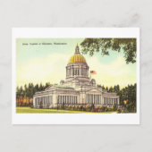hoofdstad in Olympia, Washington Briefkaart (Voorkant)