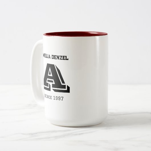 Hoofdstad Naam Mok Cup in Mok cup collectie (Voorkant links)