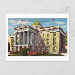  hoofdstad Raleigh, North Carolina Briefkaart