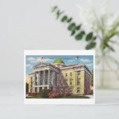  hoofdstad Raleigh, North Carolina Briefkaart (Staand voorkant)