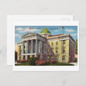  hoofdstad Raleigh, North Carolina Briefkaart (Voorkant / Achterkant)