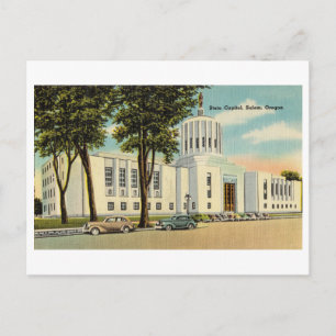 hoofdstad Salem, Oregon Briefkaart