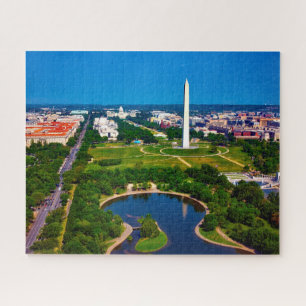 Hoofdstad van de staat Washington DC. Legpuzzel
