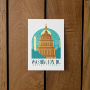  hoofdstad Washington D.C. Verenigde Staten Briefkaart
