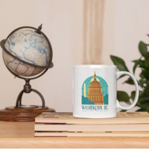  hoofdstad Washington D.C. Verenigde Staten Koffiemok