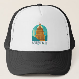 hoofdstad Washington D.C. Verenigde Staten Trucker Pet