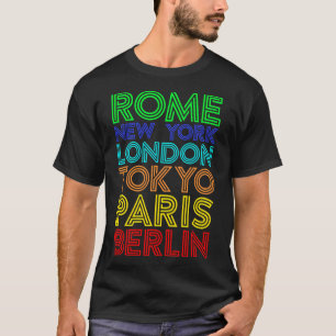 Hoofdsteden T-shirt