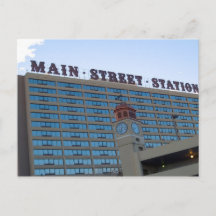 Hoofdstraat Station Las Vegas Briefkaarten