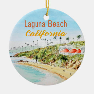 Hoofdstrand Laguna Beach Californië Keramisch Ornament