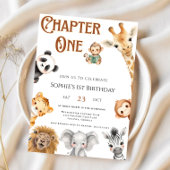 Hoofdstuk 1 Storybook Oerwoud Safari 1e verjaardag Kaart