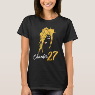 Hoofdstuk 27 Zeerdag Blondie Blond Hair Crown Wome T-shirt