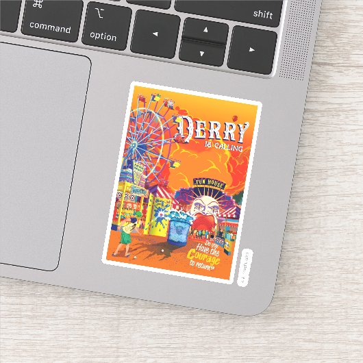 Hoofdstuk 2 | Derry noemt Poster Sticker (Detail)