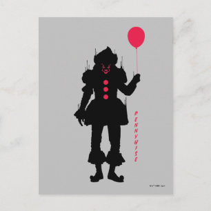 Hoofdstuk 2   Pennywise Silhouette Briefkaart