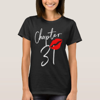 Hoofdstuk 31 Happy Birthday 31, geboren in 1990 T-shirt