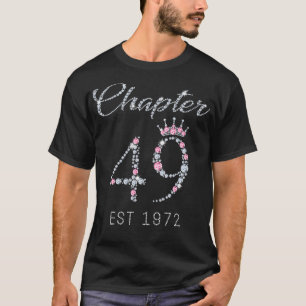 Hoofdstuk 49 EST 1972 49e T-shirt van de geboorte