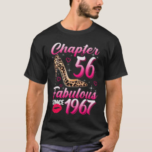 Hoofdstuk 56 Fantastisch sinds 1967 56e verjaardag T-shirt