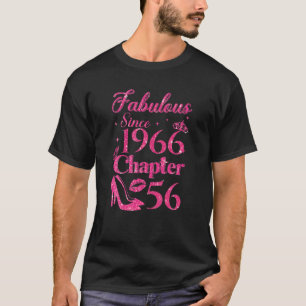 Hoofdstuk 56 Stoffen sinds 1966 56e verjaardag T-shirt