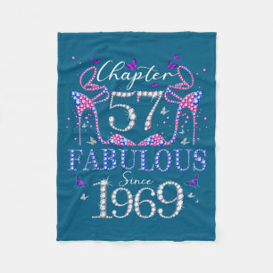 Hoofdstuk 57 Fabulous sinds 1969 57ste verjaardag Fleece Deken