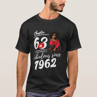 Hoofdstuk 63 Fabulous Sinds 1962 63ste verjaardag T-shirt