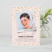 Hoofdstuk Dertig Leuke Moderne Foto 30e Verjaardag Kaart (Staand voorkant)