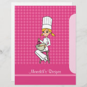 Hoofdstuk Divider voor Recipe Multomappen Keukenku (Voorkant / Achterkant)