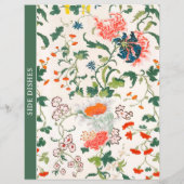 Hoofdstuk Divider | Zijdevernis | Stijlvolle Flora (Achterkant)