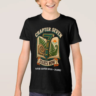Hoofdstuk Zeven Natuurlezer Verjaardag Tri-Blend Shirt