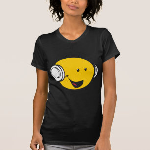 Hoofdtelefoon Emoji T-shirt