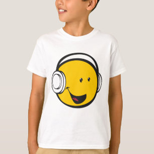 Hoofdtelefoon Emoji T-shirt