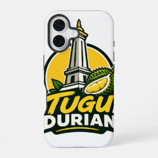 Hoofdtelefoon logo tugu durian iPhone 16 hoesje
