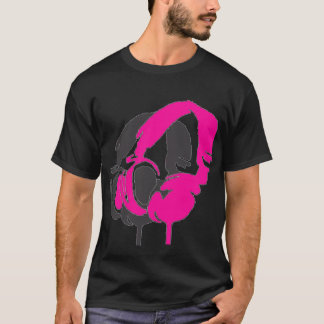hoofdtelefoon man t-shirt
