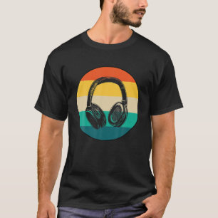 Hoofdtelefoon Music Lover Producer DJ Gifts Funny T-shirt