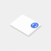 Hoofdtelefoon na zijn installatie post-it® notes (Schuin)