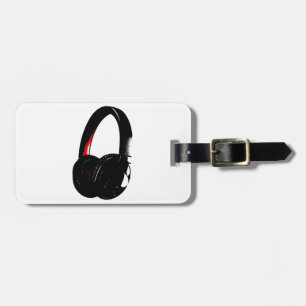 Hoofdtelefoon Pop Art Head Phone Bagagelabel