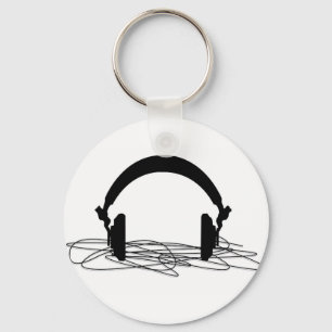 hoofdtelefoon sleutelhanger