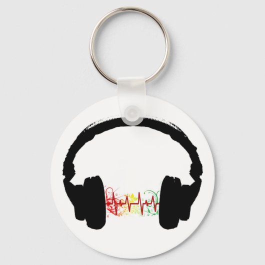 hoofdtelefoon sleutelhanger (Voorkant)