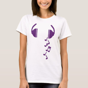 Hoofdtelefoon T-shirt