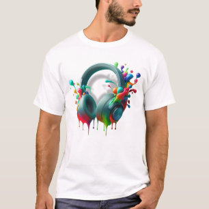 Hoofdtelefoon T-shirt
