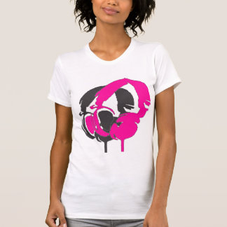 hoofdtelefoon t-shirt