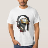 Hoofdtelefoon T-shirt (Voorkant)