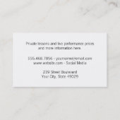 Hoofdtelefoon Visitekaartje (Achterkant)