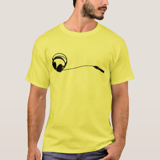 Hoofdtelefoonaansluiting T-shirt