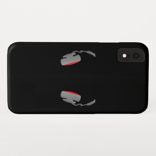 Hoofdtelefooncel Eenvoudig en Classy Case-Mate iPhone Case (Achterkant (horizontaal))