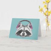 Hoofdtelefooncel Kaart (Gele Bloem)