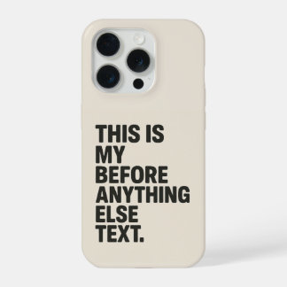 Hoofdtelefoonhoes voor genZ - pratend stadium bijz iPhone 15 Pro Hoesje