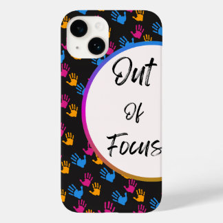 Hoofdtelefoonhoesje buiten focus | Creative Typogr Case-Mate iPhone 14 Hoesje