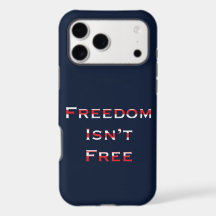 Hoofdtelefoonhoesje voor iPhone 'Vrijheid is niet