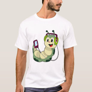 Hoofdtelefoonmuziek van de derde pijler t-shirt